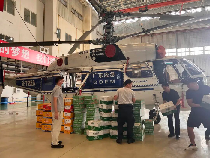 广东省粮食和物资储备局紧急调拨救灾物资，防范应对台风“桦加沙”